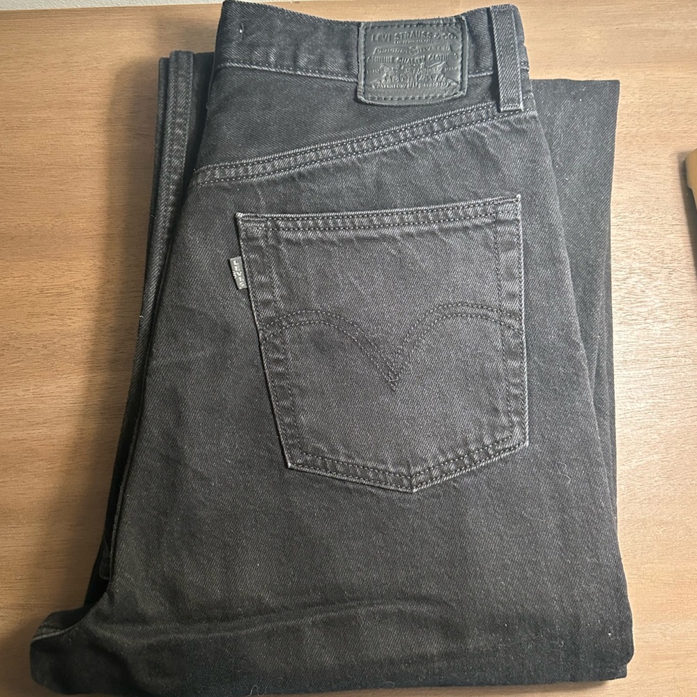Levi's skinny black jeans